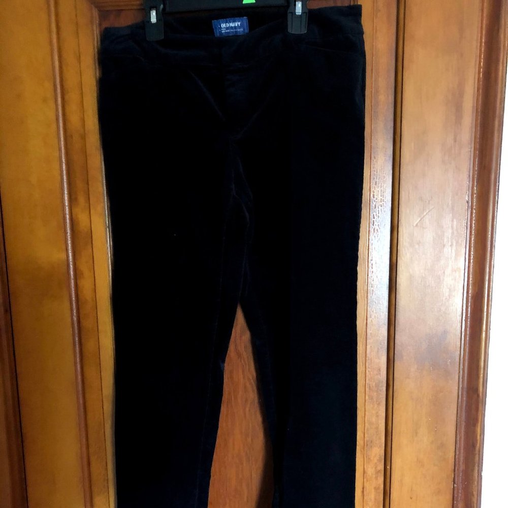 Black Velvet Pants